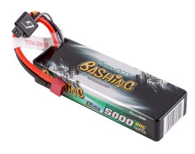 Pakiet LiPo 5000mAh 7,4V 2S1P 60C Dean-T Bashing | GEA502S60DGT GENS ACE