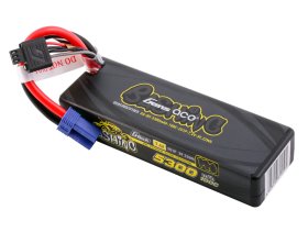 Pakiet LiPo 5300mAh 7,4V 2S1P 100C EC5 Bashing | GEA53002S10E5 GENS ACE