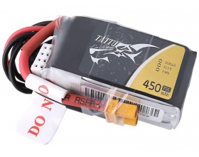 Pakiet LiPo 450mAh 3S 11,1V 75C XT-30 - GENS ACE & TATTU