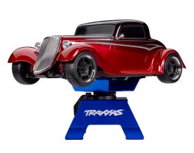 Podstawka serwisowa pod modele 1:8 / 1:10 (niebieska) | 108796-BLUE TRAXXAS