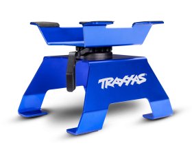Podstawka serwisowa pod modele 1:8 / 1:10 (niebieska) | 108796-BLUE TRAXXAS