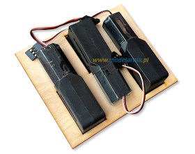 Podwozie elektryczne (3 mechanizmy) | GR193.2 GRAUPNER