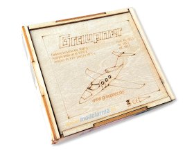 Podwozie kołowe chowane (do 1000g) | GR193.1 GRAUPNER