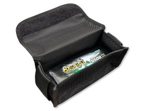 Pokrowiec na akumulatory Lipo Bag (czarny) | RACE STARS
