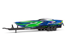 Przyczepa Do Łodzi Traxxas Spartan DCB M41 Widebody Triple-Axle Boat Trailer | 10350 TRAXXAS