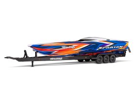 Przyczepa Do Łodzi Traxxas Spartan DCB M41 Widebody Triple-Axle Boat Trailer | 10350 TRAXXAS