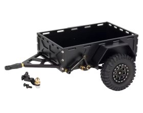 Przyczepa Metalowa 1/18 TRX-4M K10 CNC Czarna