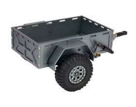 Przyczepa Metalowa 1/18 TRX-4M K10 CNC Szara