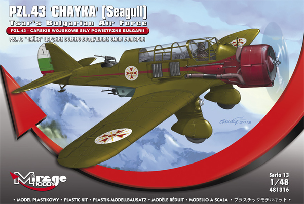 PZL.43 Chayka (Seagull) 1:48 | Mirage 481316