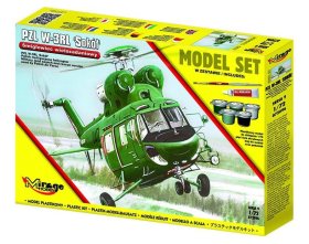 PZL W-3RL "Sokół" Śmigłowiec Wielozadaniowy (Model Set) 1:72 | 872096 MIRAGE