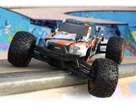Maverick Quantum2 MT Monster Truck szczotkowy 4WD 1:10 (pomarańczowy) | 150401 HPI