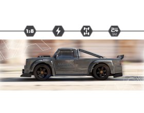 QuantumR Flux Race Truck 4WD 4S 1/8 (szary) | 150351 HPI