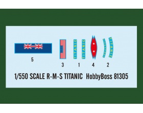 RMS Titanic 1:550 | 81305 HOBBY BOSS