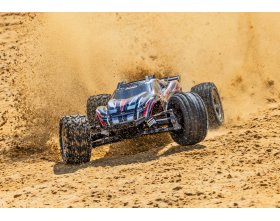 Traxxas Rustler 4X4 VXL TSM 1/10 Czerwony | 67376-4 TRAXXAS