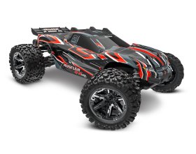 Traxxas Rustler 4X4 VXL TSM 1/10 Czerwony | 67376-4 TRAXXAS