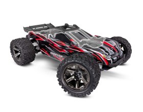 Traxxas Rustler 4X4 VXL TSM 1/10 Czerwony | 67376-4 TRAXXAS