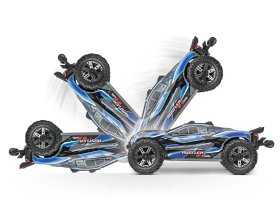 Traxxas Rustler 4X4 VXL TSM 1/10 Zielony | 67376-4 TRAXXAS
