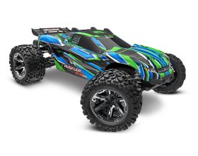 Traxxas Rustler 4X4 VXL TSM 1/10 Zielony | 67376-4 TRAXXAS