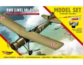 RWD (LWS) 14b Czapla Liaison plane / Samolot towarzyszący (Model Set) 1:72 | 872061 MIRAGE