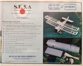 S.E.5A KIT - 1860mm | DUNCAN HUTSON