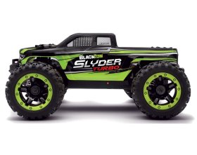Samochód BlackZon Slyder MT Turbo 1/16 4WD 2S Brushless Zielony | 540208 HPI