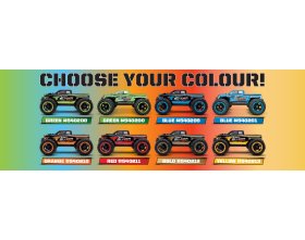 Samochód BlackZon Slyder MT Turbo 1/16 4WD 2S Brushless Pomarańczowy | 540210 HPI