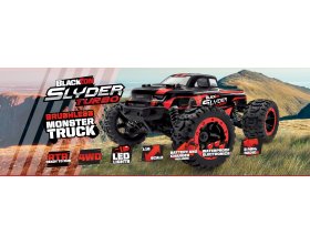 Samochód BlackZon Slyder MT Turbo 1/16 4WD 2S Brushless Czerwony | 540211 HPI
