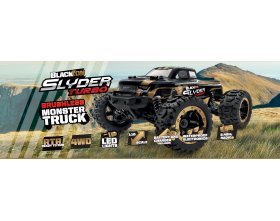 Samochód BlackZon Slyder MT Turbo 1/16 4WD 2S Brushless Złoty | 540212 HPI