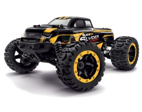 Samochód BlackZon Slyder MT Turbo 1/16 4WD 2S Brushless Żółty | 540213 HPI