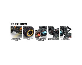 Samochód BlackZon Slyder ST Turbo 1/16 4WD 2S Brushless Zielony | 540214 HPI