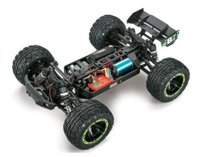 Samochód BlackZon Slyder ST Turbo 1/16 4WD 2S Brushless Zielony | 540214 HPI