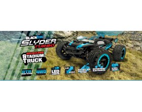 Samochód BlackZon Slyder ST Turbo 1/16 4WD 2S Brushless Niebieski | 540215 HPI