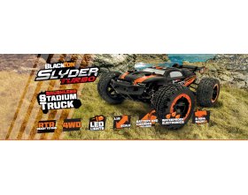 Samochód BlackZon Slyder ST Turbo 1/16 4WD 2S Brushless Pomarańczowy | 540216 HPI