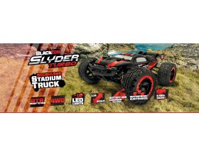 Samochód BlackZon Slyder ST Turbo 1/16 4WD 2S Brushless Czerwony | 540217 HPI