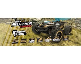 Samochód BlackZon Slyder ST Turbo 1/16 4WD 2S Brushless Złoty | 540218 HPI