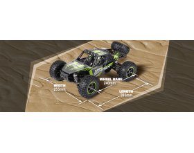 Samochód BlackZon Smyter DB Desert Buggy 1/12 4WD Żółty | 540227 HPI