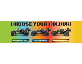 Samochód BlackZon Smyter DB Desert Buggy 1/12 4WD Żółty | 540227 HPI