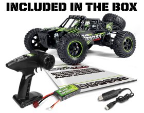 Samochód BlackZon Smyter DB Turbo Desert Buggy 1/12 4WD Żółty | 540257 HPI