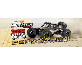 Samochód BlackZon Smyter DB Turbo Desert Buggy 1/12 4WD Żółty | 540257 HPI
