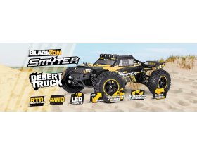 Samochód BlackZon Smyter DT Desert Truck 1/12 4WD Żółty | 540226 HPI