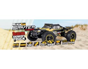 Samochód BlackZon Smyter DT Turbo Desert Truck 1/12 4WD Żółty | 540255 HPI