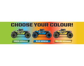 Samochód BlackZon Smyter MT Monster Truck 1/12 4WD Żółty | 540225 HPI