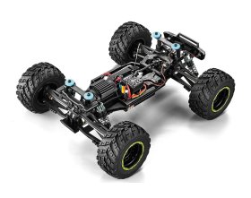 Samochód BlackZon Smyter MT Turbo Monster Truck 1/12 4WD Zielony | 540251 HPI