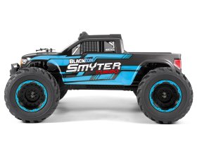Samochód BlackZon Smyter MT Turbo Monster Truck 1/12 4WD Niebieski | 540252 HPI
