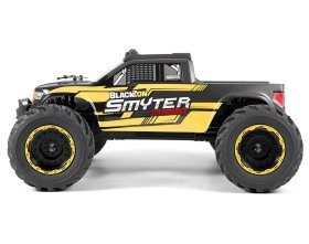 Samochód BlackZon Smyter MT Turbo Monster Truck 1/12 4WD Żółty | 540253 HPI