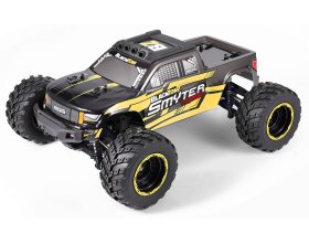 Samochód BlackZon Smyter MT Turbo Monster Truck 1/12 4WD Żółty | 540253 HPI