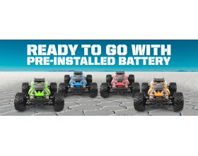Samochód BlackZon Spryte MT 1/20 4WD 2S Pomarańczowy | 540303 HPI