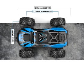Samochód BlackZon Spryte MT 1/20 4WD 2S Niebieski | 540301 HPI