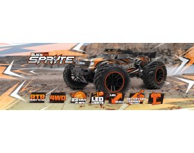 Samochód BlackZon Spryte ST 1/20 4WD 2S Pomarańczowy | 540308 HPI