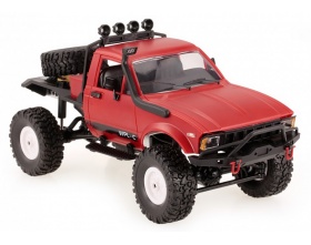 Samochód OFF-ROAD WPL C-14K 1:16 4x4 - KIT - Czerwony